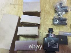 BOSTAR AXA 250-111 Wedge ToolPost Set For Lathe 6 12 + Carbide Holders