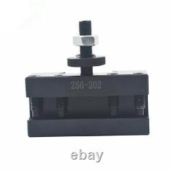 BXA 250-222 Wedge Type Tool Post For Lathe 10 15 With 7PC Tool Holders USA