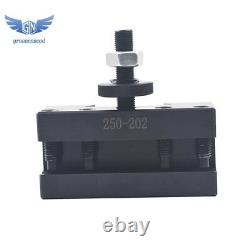 BXA 250-222 Wedge Type Tool Post, Tool Holder Set for Lathe10 15 8Pcs