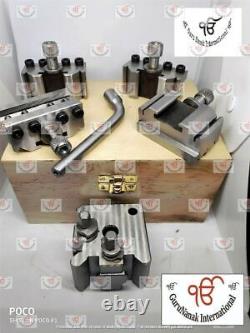 Brand new T37 Quick-Change Toolpost -ML7 5 Pieces Set Premium quality. Hq