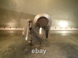 Brev Impero T-14 Lathe Tool Post with 2 Adjustable Carbide Boring Bars Used Good