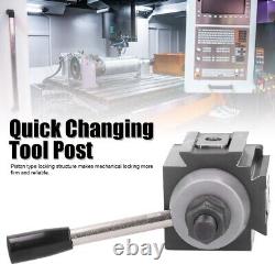 Changing Tool Post Lathe AXA Piston Type Column Turning Holder 6-12in CNC