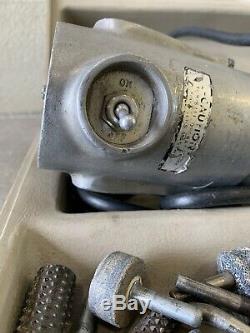 Craftsman Commercial Hand or Tool Post Grinder Metal Lathe Withcase & Attachments