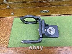 DUMORE TOOL POST LATHE ATTACHMENT HOLDER FOR HAND GRINDER With ATLAS T NUT
