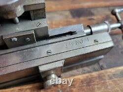 Derbyshire Cross Slide Watchmaker's Jeweler's Lathe with Double Tool Post Slots