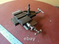 Derbyshire Lathe COMPOUND lathe clockmakers watchmaker with TOOL POST