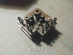 Dicksons Quick Set Lathe Quick Change Tool Post and 2 Holders S. 00