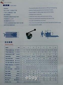 EFE-16ER External Threading Tool Holder for E Multifix Quick Change Tool Post