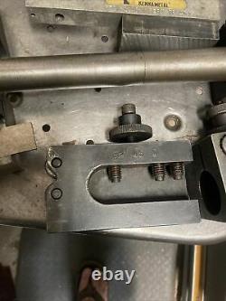 ENCO 45 Series Quick Change / Turret Metal Lathe Tool Post & Holders Machinist