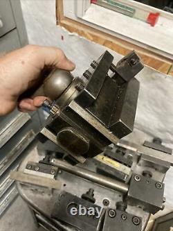 ENCO 45 Series Quick Change / Turret Metal Lathe Tool Post & Holders Machinist