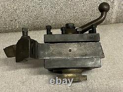 Enco 4-1/2 Square 4 Way Indexing Tool Post Holder USA larger South Bend lathe