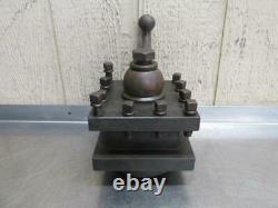 Enco HD-7 Lathe Tool Holder Post 7 Square Indexing Turret Style Quick-Change