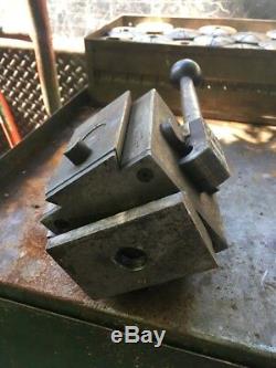 FIMS Heavy Duty Quick Change Tri Wedge Tool Post #5 Larger Metal Lathe Machinist