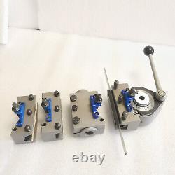 Fine Ground Lathe Tool Post Multifix A + Turning Boring Drilling Parting Holders