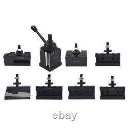 For Lathe 10 15 With 7PC Tool Holders BXA 250-222 Wedge Type Tool Post