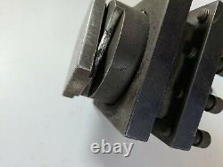 GRAND German Quality 3-1/2 Square Metal Lathe Turret Tool Post Holder