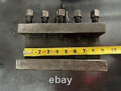 Hahn-Kolb Lathe 40 Position Quick Change Tool Post With 2 Holders BIG LATHE