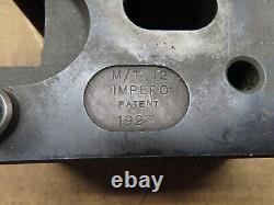 Impero M/T. 12 tool post SB1-12 & SB/T. 12 lathe tool holders MISSING LARGE CLAMP