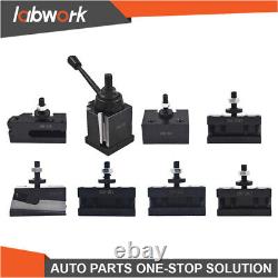 Labwork BXA 250-222 Wedge Type Tool Post Tool Holder Set For Lathe10 15 8Pcs