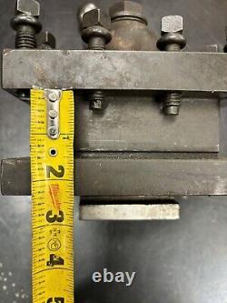 Lathe Four Way Tool Post 6 x 6 1.5 Tool Capacity WITH T Nut Unknown Brand