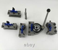 Lathe Multifix Tool Post A1 With AD2090 AB2090 AJ3080 & AT Parting off Holders