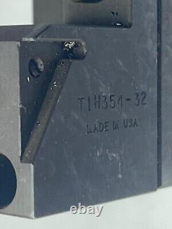 Lathe Tool Post Holder D35CXA-881, Threading Tool With External On-Edge Cartridge