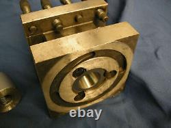 Lathe Turret 4-way tool indexing post 4-1/4 square FOR Machine shop