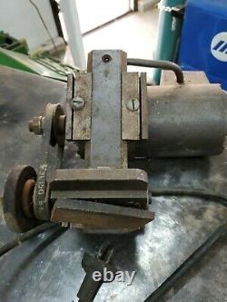 Lathe tool post grinder