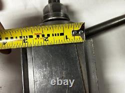 MACHINIST OfcE TOOL LATHE MILL Large Aloris Quick Change Tool Post Wedge Type