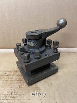 McCrosky size 5-1/2 Tool Post Large Lathe Tool Turret