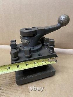 McCrosky size 5-1/2 Tool Post Large Lathe Tool Turret