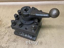 McCrosky size 5-1/2 Tool Post Large Lathe Tool Turret