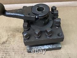 McCrosky size 5-1/2 Tool Post Large Lathe Tool Turret