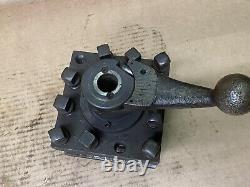 McCrosky size 5-1/2 Tool Post Large Lathe Tool Turret