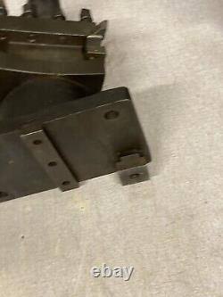 McCrosky size 5-1/4 Tool Post Large Lathe Tool Turret On Riser Block