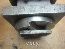 McCrosky size E 4-1/2 4 way lever operated lathe tool post 1 capacity