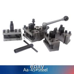 Metal Quick Change Tool Post Durable Stainless Steel Holder Lathe Machine Parts