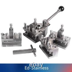 Metal Quick Change Tool Post Durable Stainless Steel Holder Lathe Machine Parts