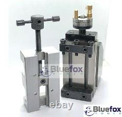 Mini Vertical Slide with 2/50mm Steel Vice-Instant Milling Toolpost On Lathe