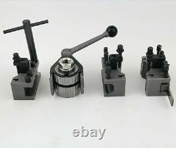 Multifix Type AA/A0 40 Position Quick Tool Post Kit For 4.7 to 8.7 Swing Lathe