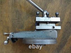 Myford ML7 lathe top slide complete + 4 way tool post imperial