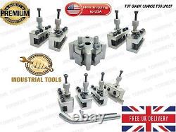 New 10 Pc Set T37 Quick-Change Tool post for Miford Lathe Machine ML7 90-115mm