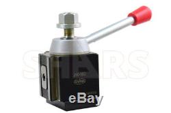 OUT OF STOCK 90 DAYS Shars 6 12 CNC Lathe AXA Piston Quick Change Tool Post S