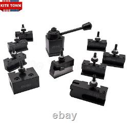 OXA Wedge Tool Post Holder Set 250-000 + 4 Extra Holders For Mini Lathe up to 8