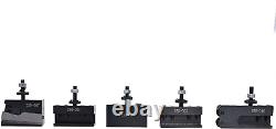 OXA Wedge Type Tool Post Set 250-000, Tool Post for Mini Lathe up to 8 CNC Lathe