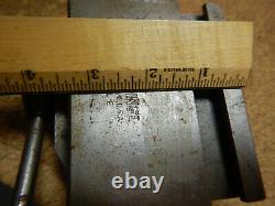 Older Hardinge Model E Tool Post Slide Assembly Single Axis For Metal Lathe
