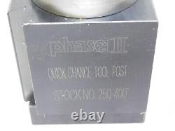 Phase II Piston Type Quick Change Toolpost 14 20 Lathe Swing 250-400