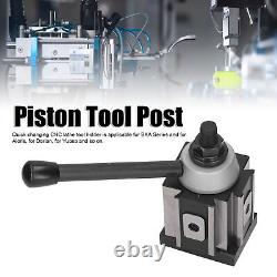 Piston Tool Post 10-15in Swing Quick Changing CNC Lathe Tool Holder Spares CX4
