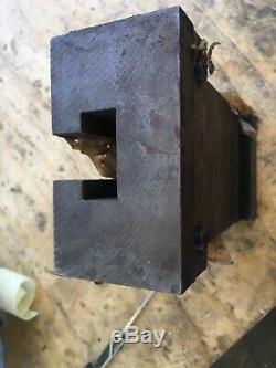 Possibly Large Colchester or Harrison lathe Rear tool post clamp