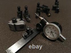 Prototyping set of tooling. Tool post, holders, Gage and cutters for Levin lathe